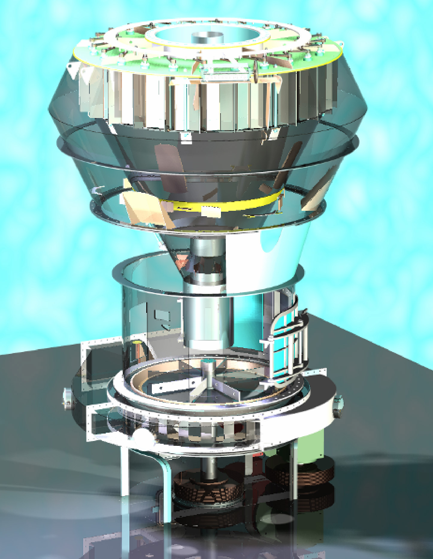 Horizontální nárazový kalcinátor