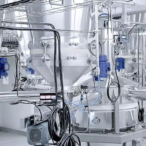 Kuželový šnekový mixér pro míchání prášků