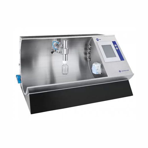 Laboratóriumi méretű porfeldolgozó rendszer