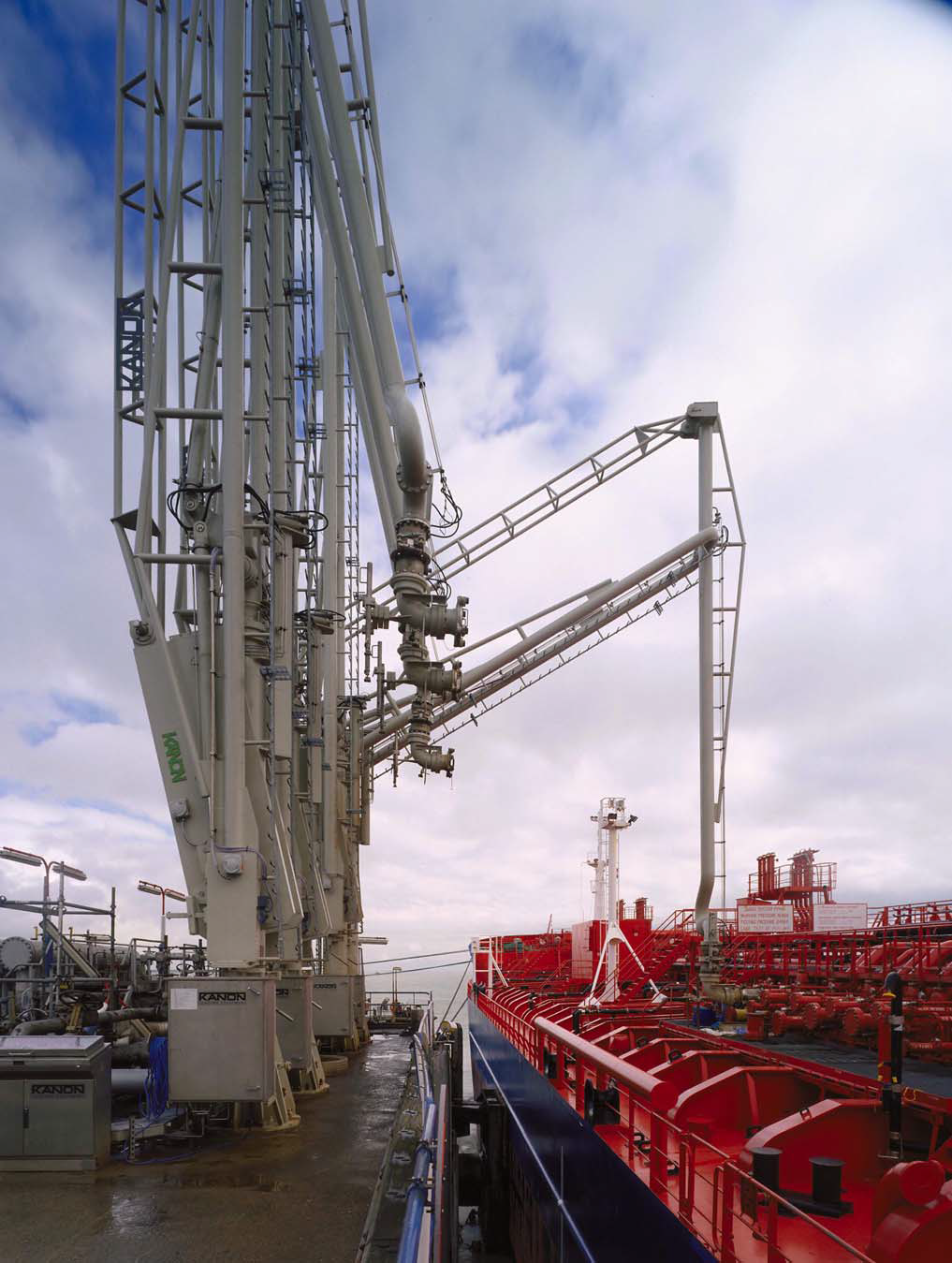 Morskie ramię załadowcze