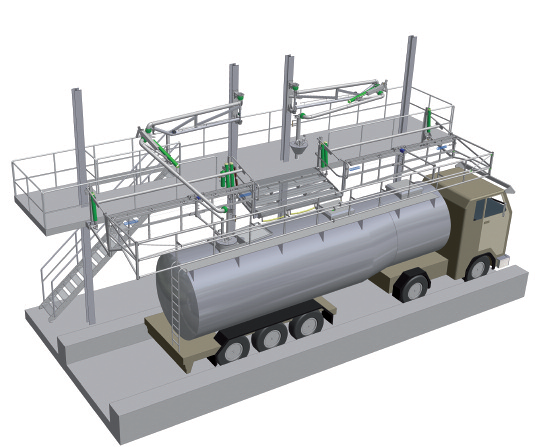 Skládací schody a bezpečnostní klece