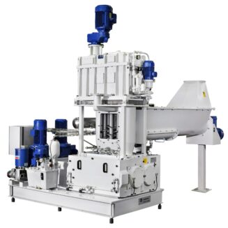 Roller compactor for briquettes