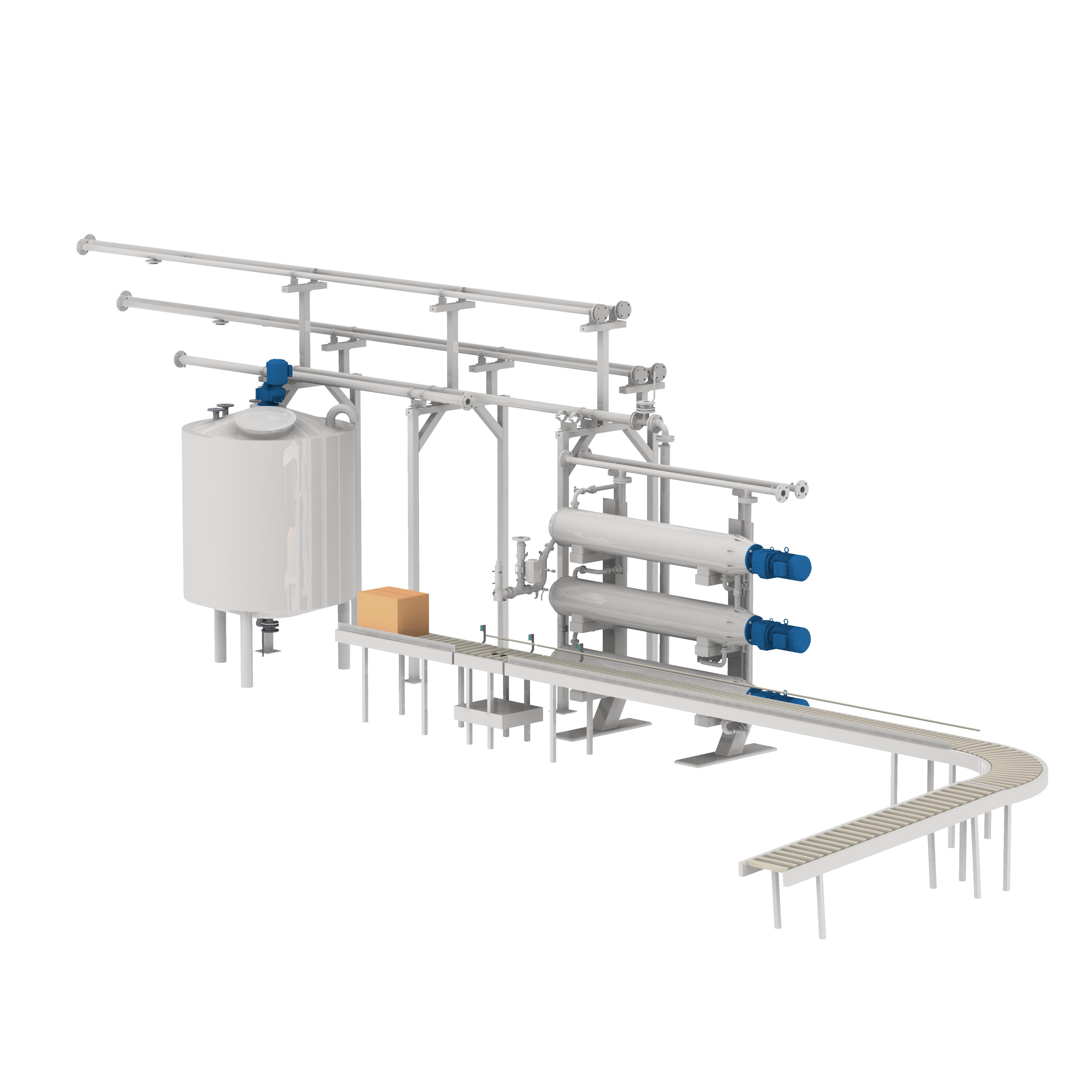Linia blokująca filtr-likier z masłem kakaowym