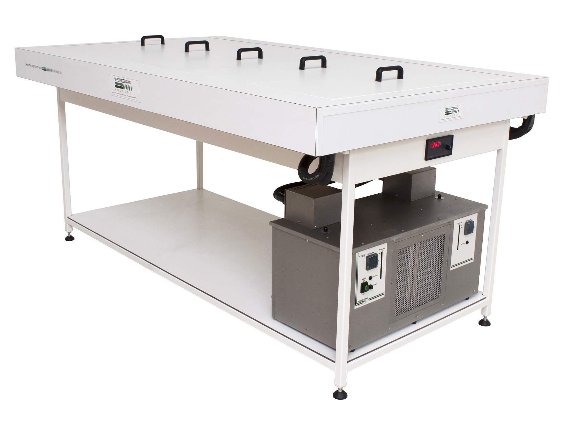 Tabela termogradientu dla testów nasion