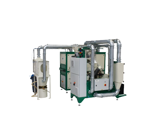 Maszyna do powlekania nasion ze zintegrowaną suszarką