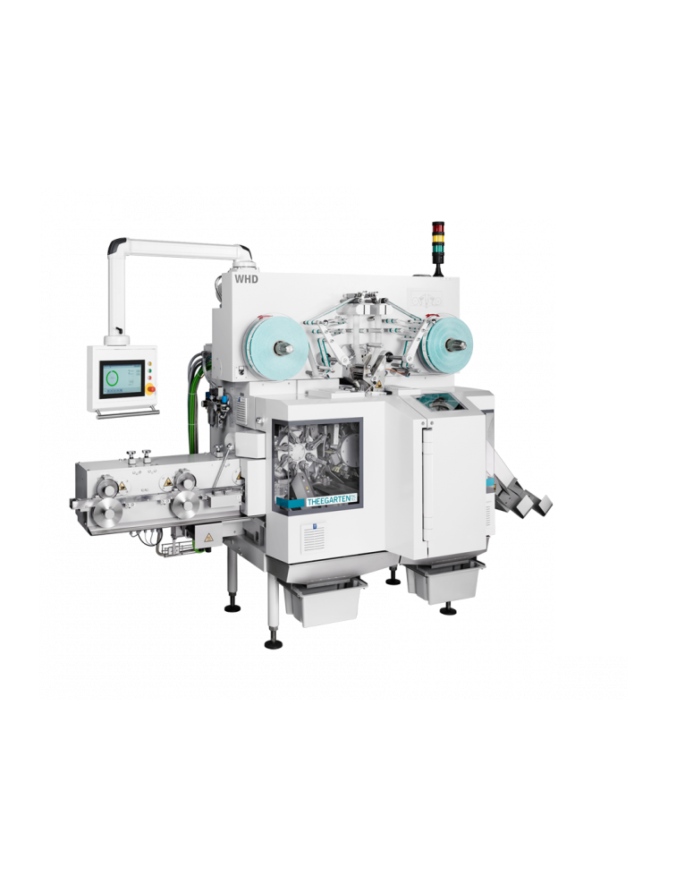 Szybkobieżna maszyna do cięcia i owijania z podwójnym skrętem