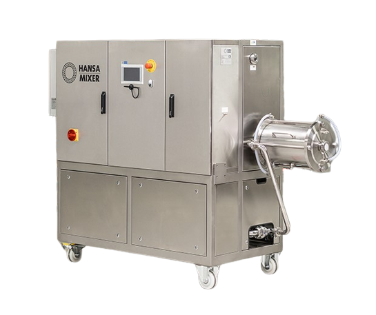 Kompaktowy i pompowalny mieszalnik mediów spożywczych