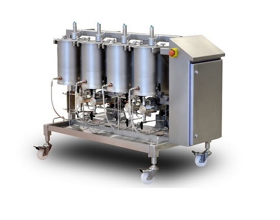 System zmiany koloru dla ekstrudowanych zbóż