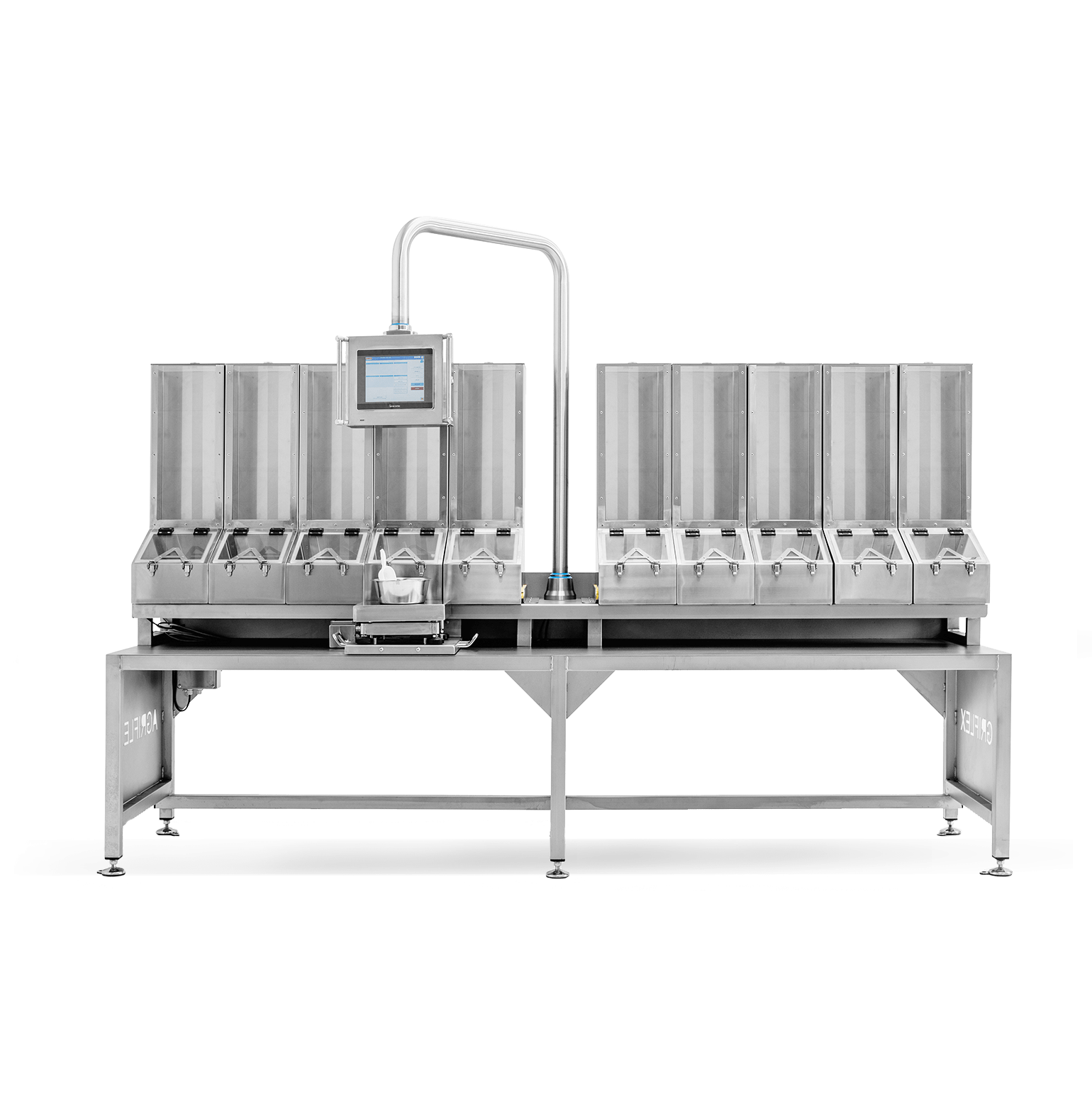 Półautomatyczny mikrodozownik do drobnych składników