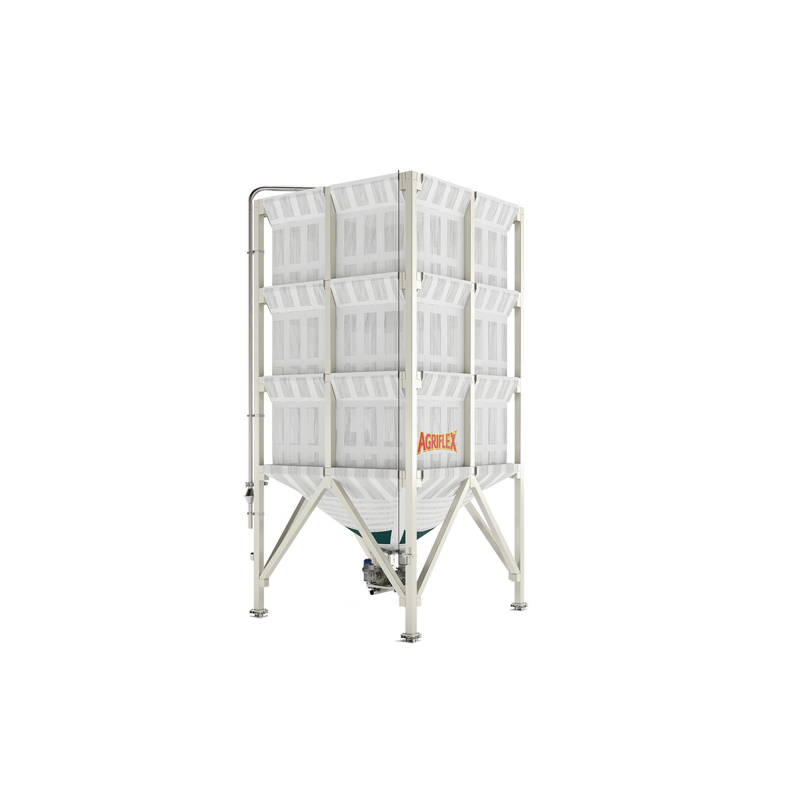 Fabric Silos for Indoor Food Powder Storage