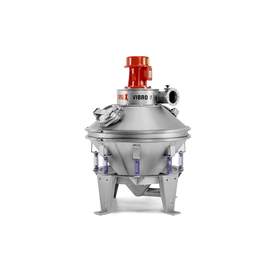 Szeparátor vibrációs szitáló nagy kapacitású porszűréshez