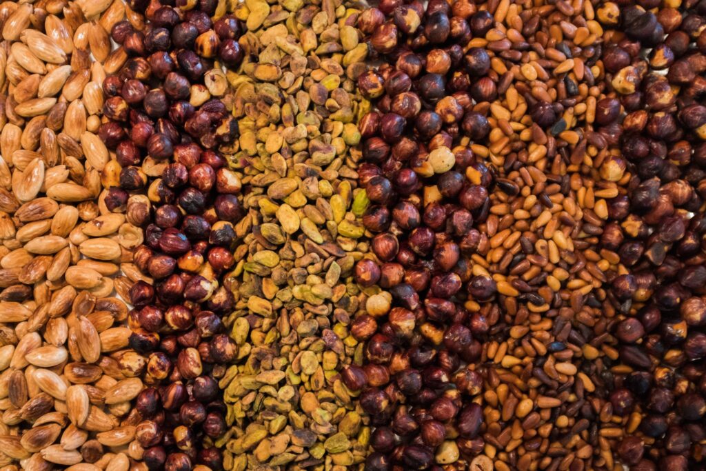 Making roasted nuts