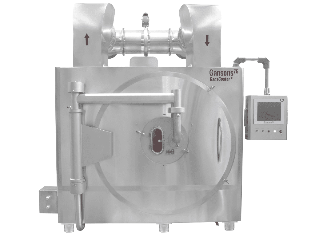 Maszyna do powlekania tabletek dla jednolitych powłok farmaceutycznych i funkcjonalnych