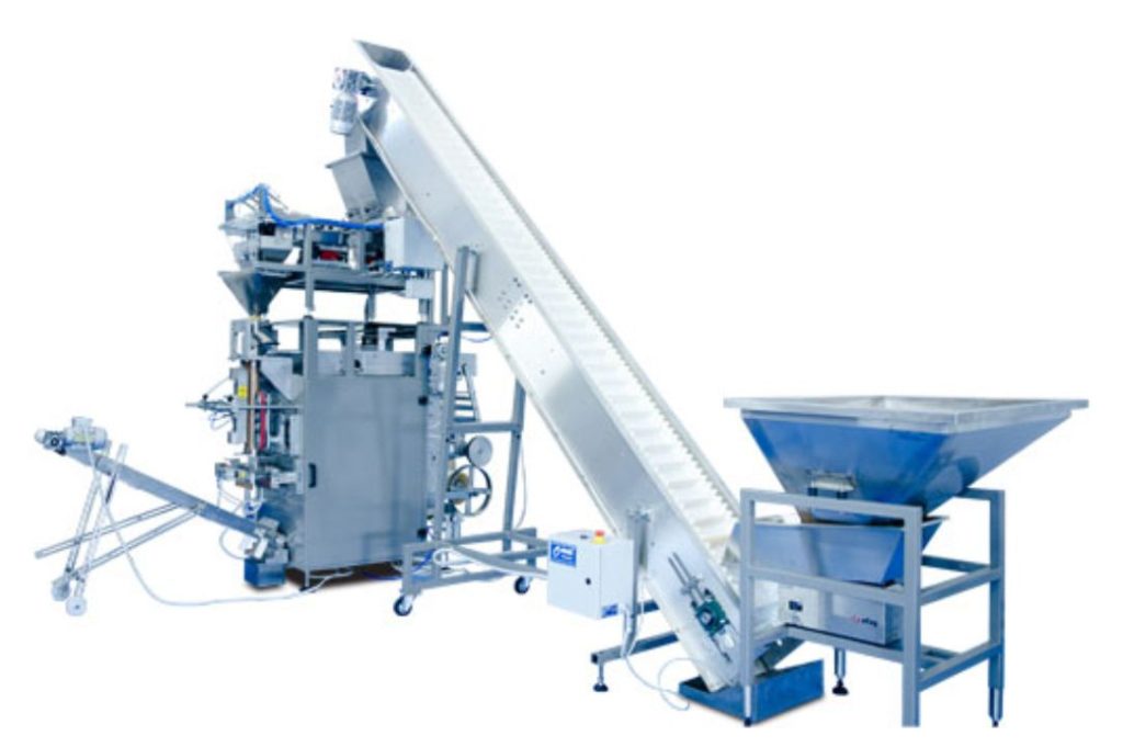 Vertical Form Fill Seal Machine for Granular Product Packaging