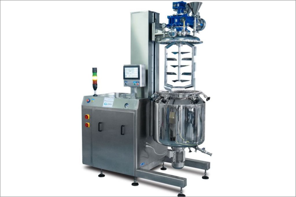 Vacuum Mixer Homogenizer for Creams, Liquids and Viscous Products