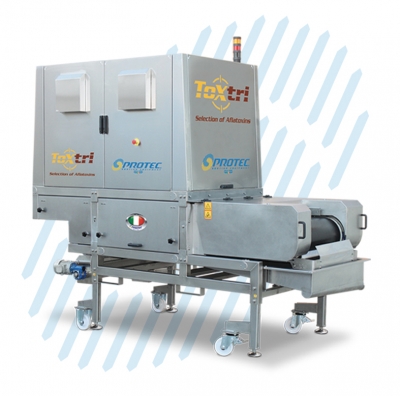 Optical Sorting Machine for Aflatoxin Removal in Corn Using Fluorescence Detection