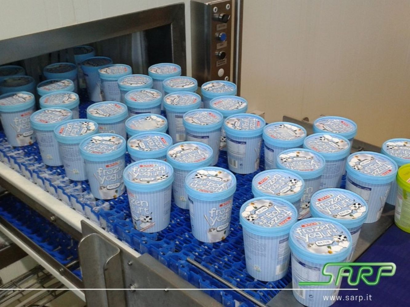 Конвейерные системы для упакованного мороженого