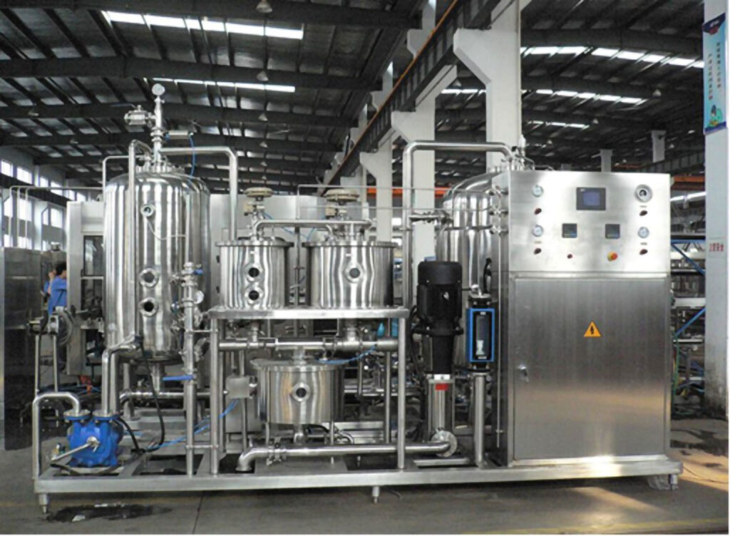 Carbonation and Mixing System for Soft Drinks and Beer